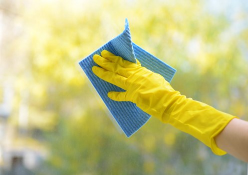 Secure carpet cleaning payment area with protected checkout features