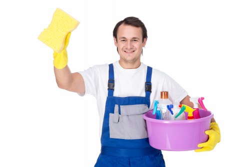 Insured Chingford carpet cleaners working with professional safety measures