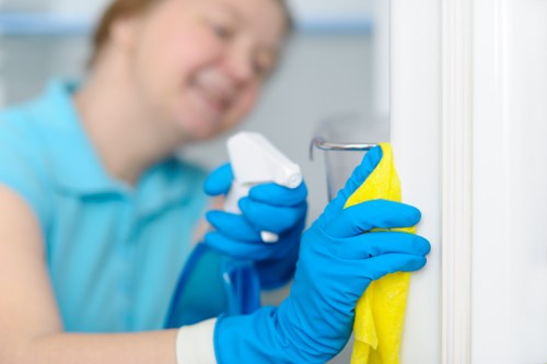 Local mattress cleaning process for allergy relief