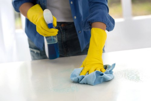 Complaint investigation notes for a cleaning service issue